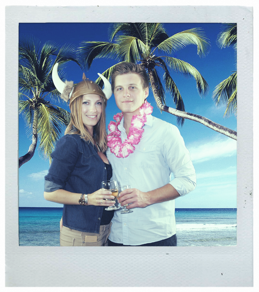 Ridiculous Photo Booth pictures at Casino Night.