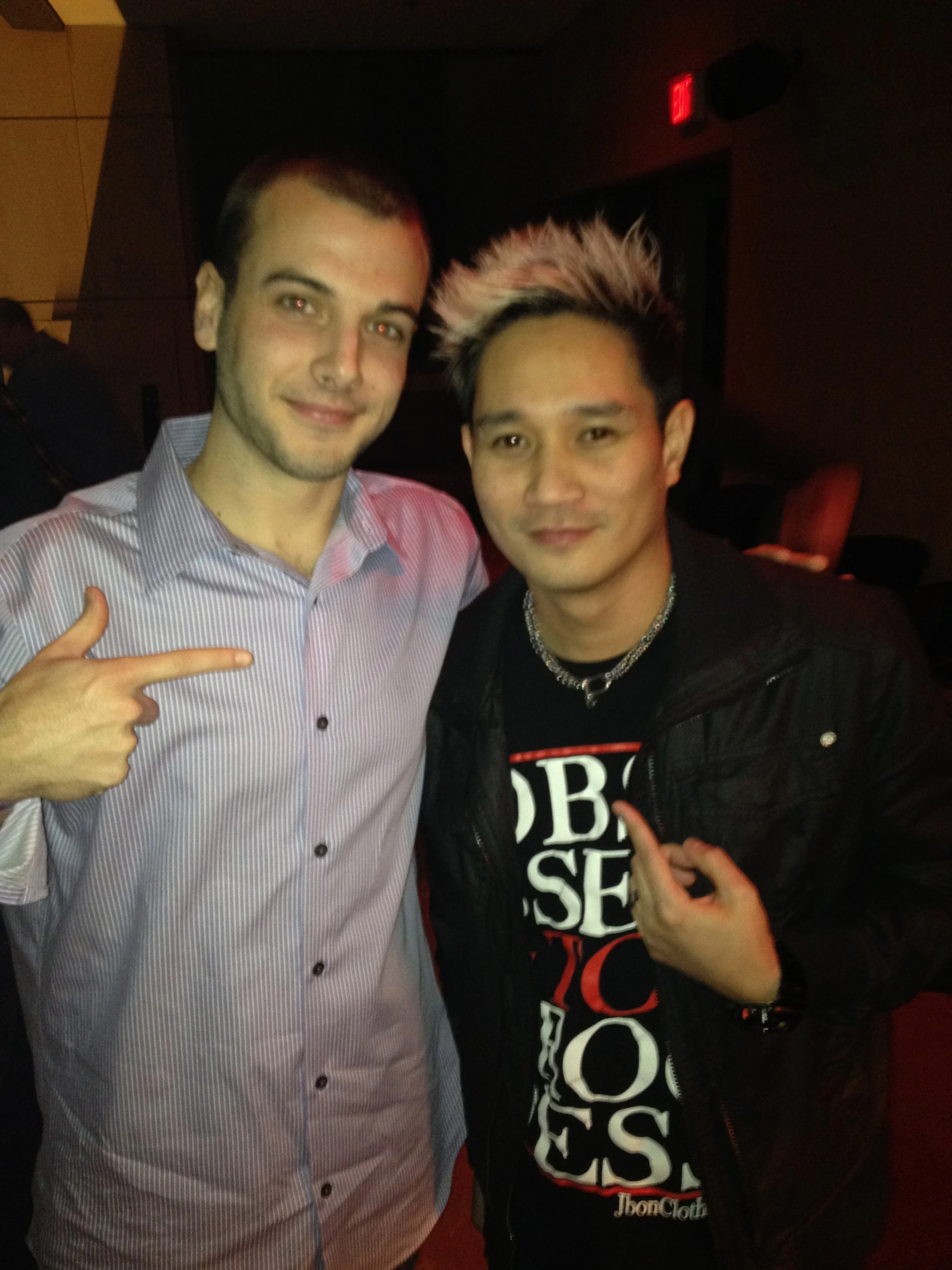 With DJ Serafin
