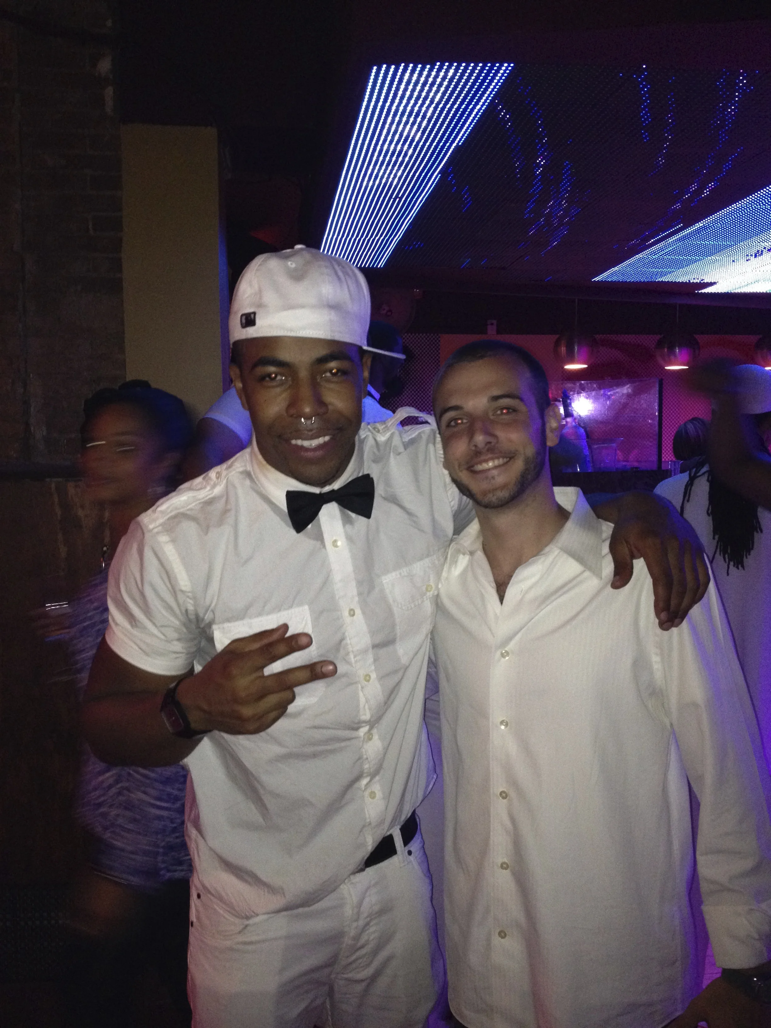 With DJ Hollywood