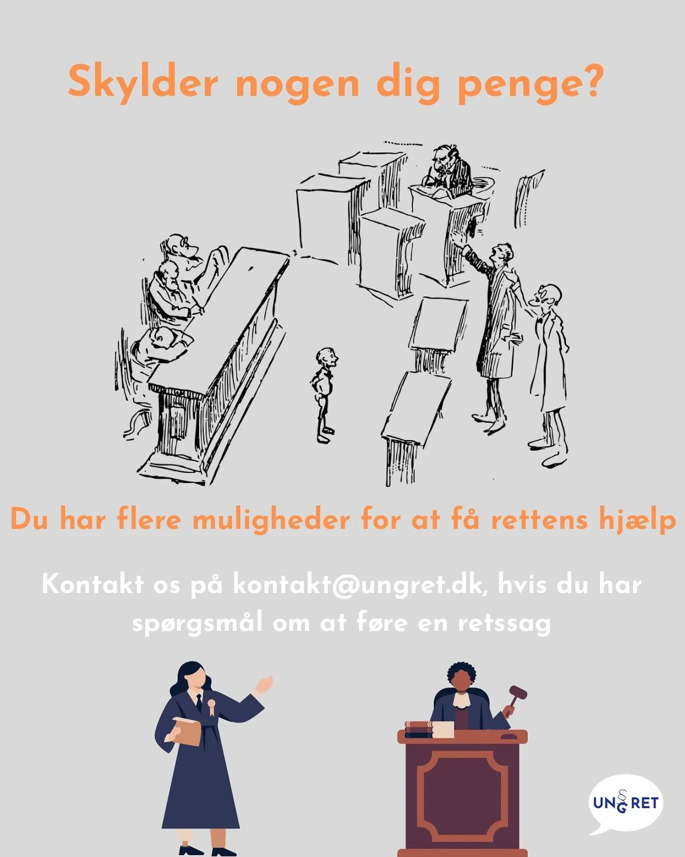 🤔 Skylder nogen dig penge? Her er dine muligheder 💼 

Et sp&oslash;rgsm&aring;l der tit g&aring;r igen er: &ldquo;Hvordan f&aring;r jeg mine penge tilbage, hvis nogen n&aelig;gter at betale?&rdquo;

👉 Der er flere ting, som er relevante at vide og