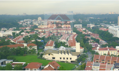 North East view towards Bt Timah