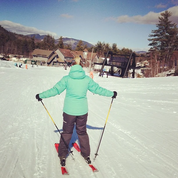 Spring skiing afternoons. So good. @amanderoffact