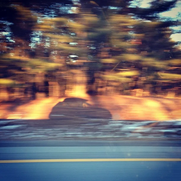 Headed home from Cannon Mt.