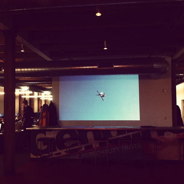 Bobby throwing down in the office today. (Taken with instagram)