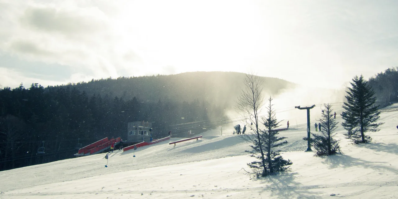 Early season at Waterville, New Hampshire.