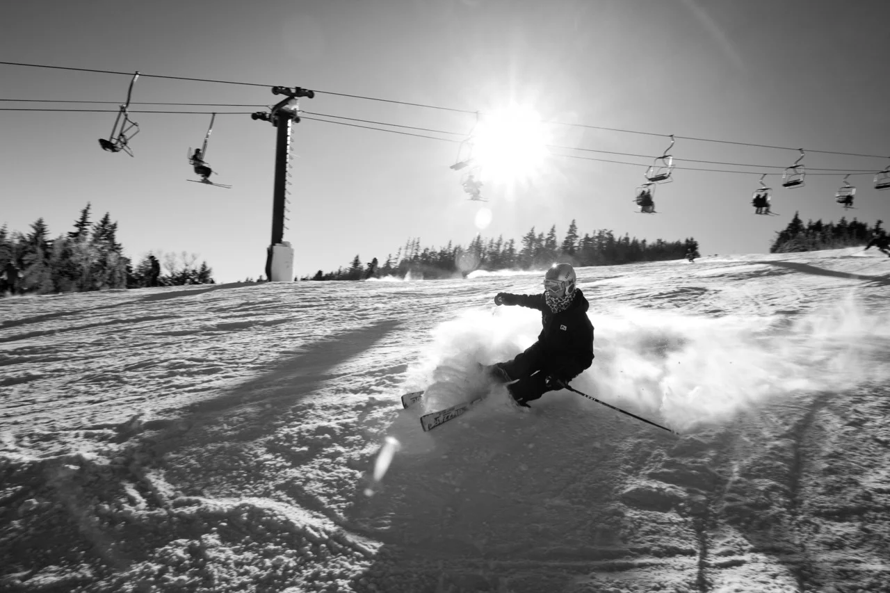 Beautiful day at Waterville yesterday. 
