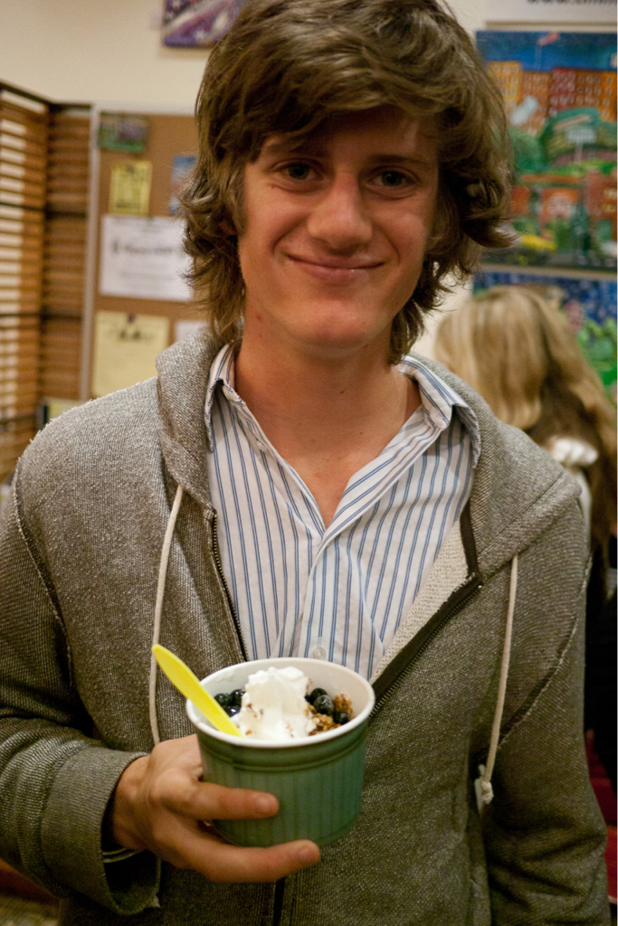 Caleb enjoying his @Berryline