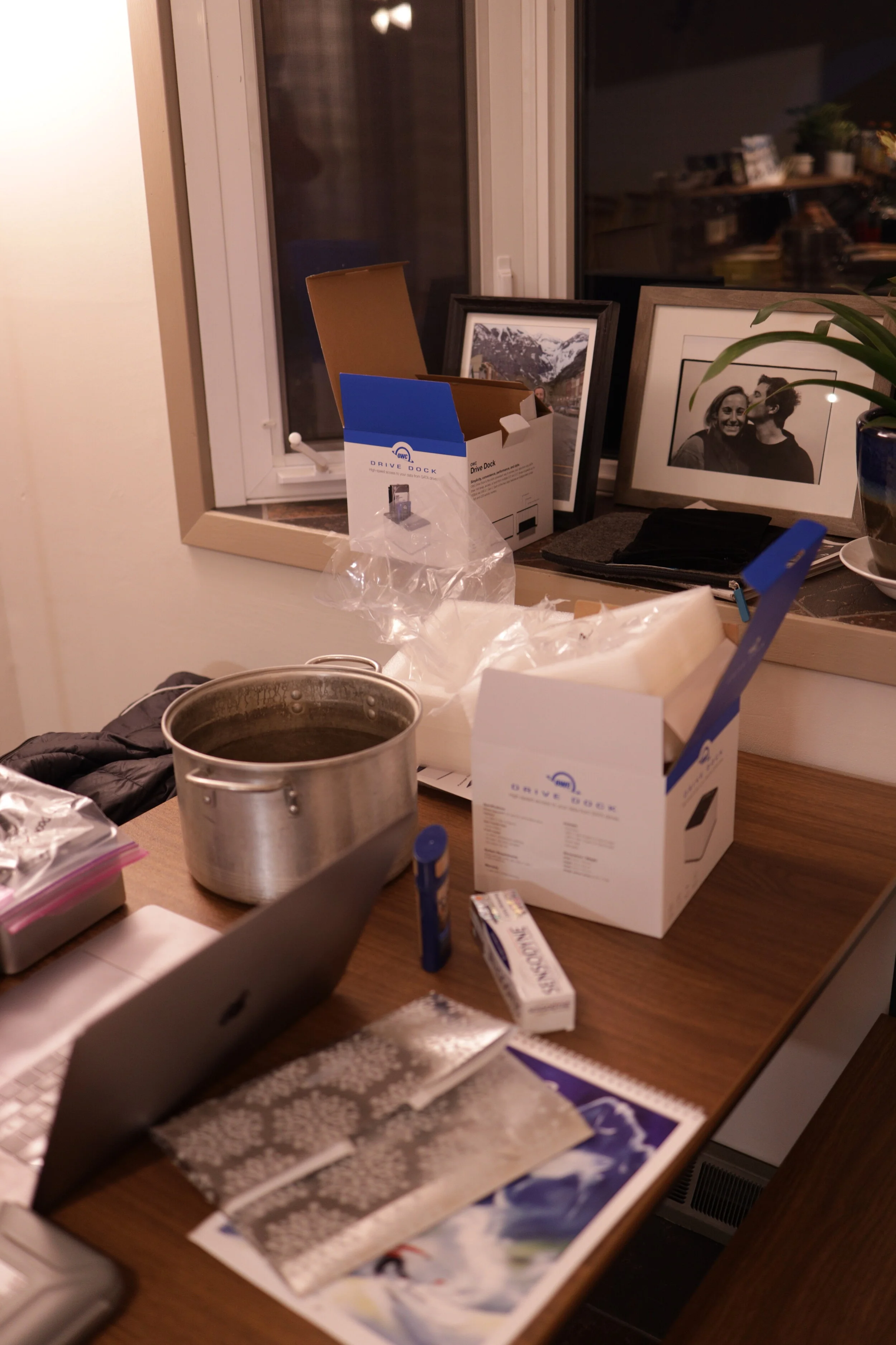 Wasted packaging.