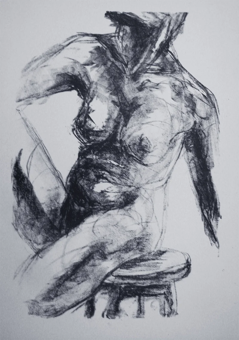    5. Emma   Stone Lithography -&nbsp;2008  18” x 24”        