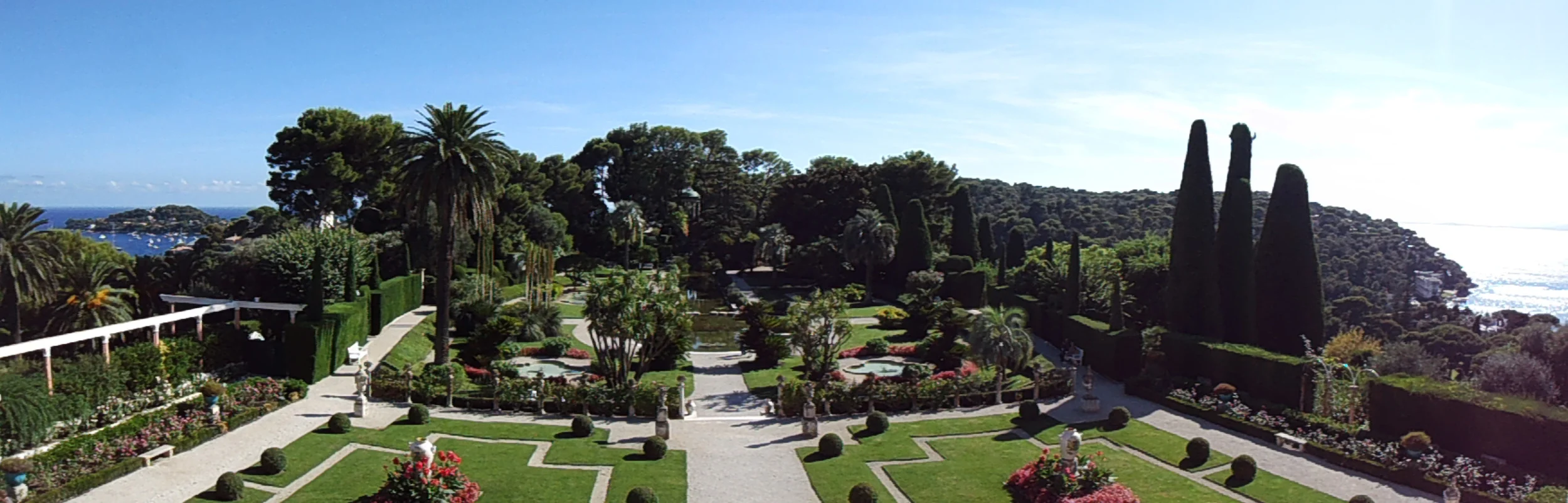 Gardens at the Villa Ephrussi de Rothchild