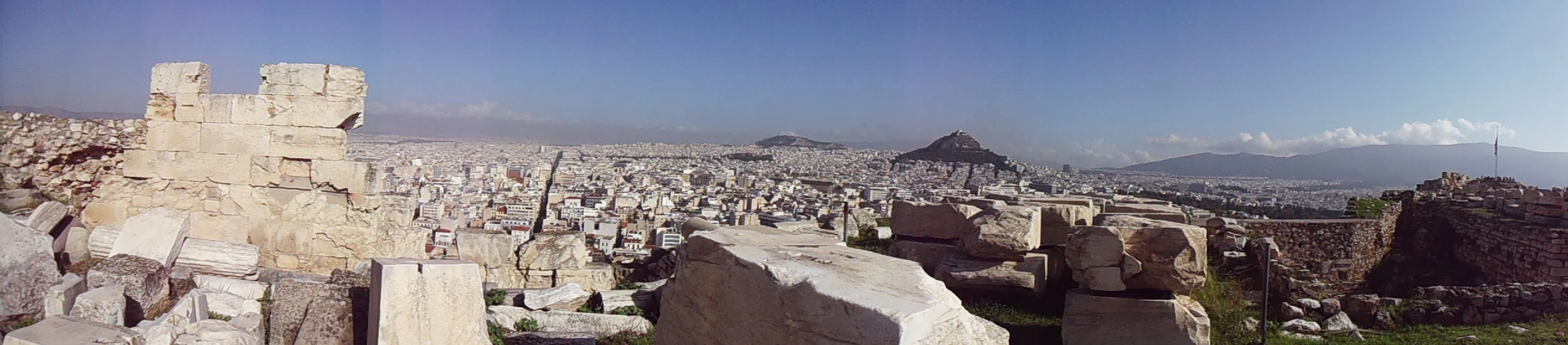 view of Athens from Acropolis