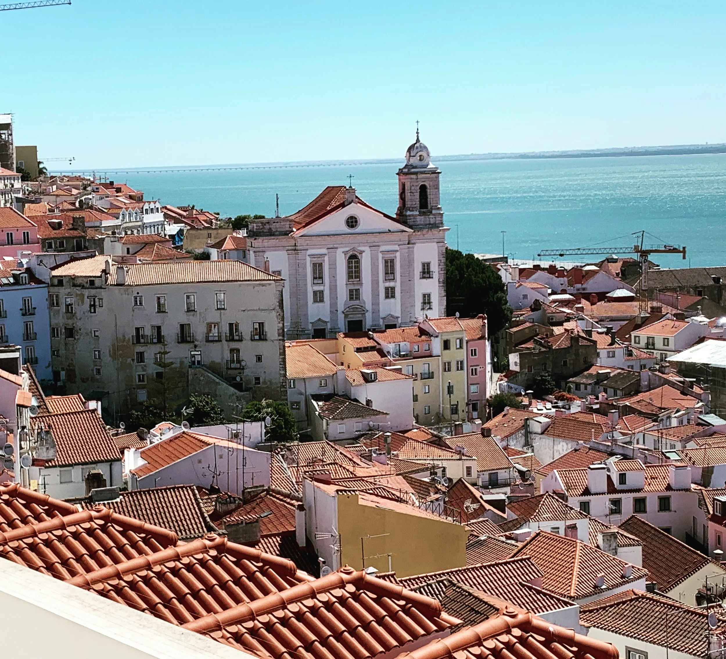 view from alfama