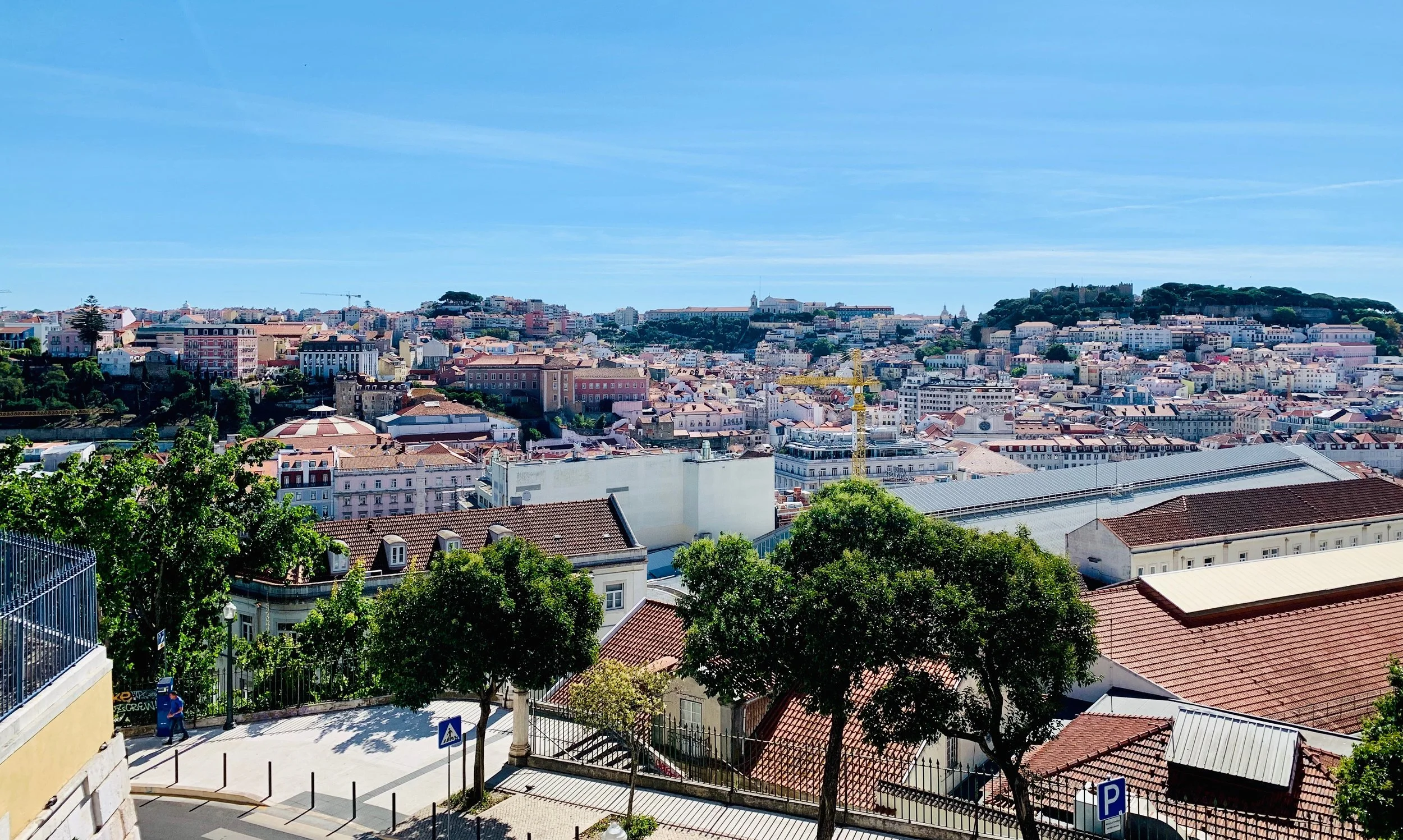View from park in Bairro Alto