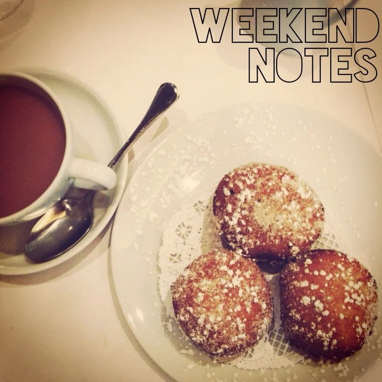 Weekend Notes