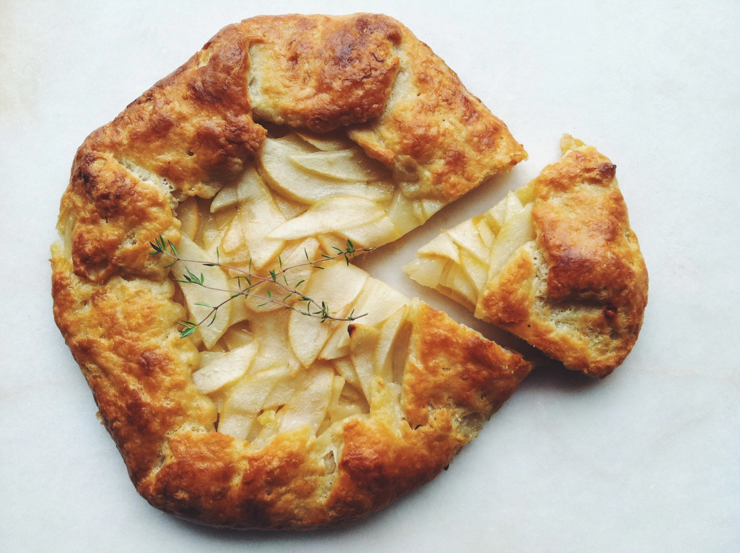 Pear with Thyme Galette