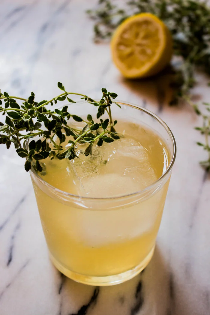 Kombucha Thyme Cocktail — Local Haven