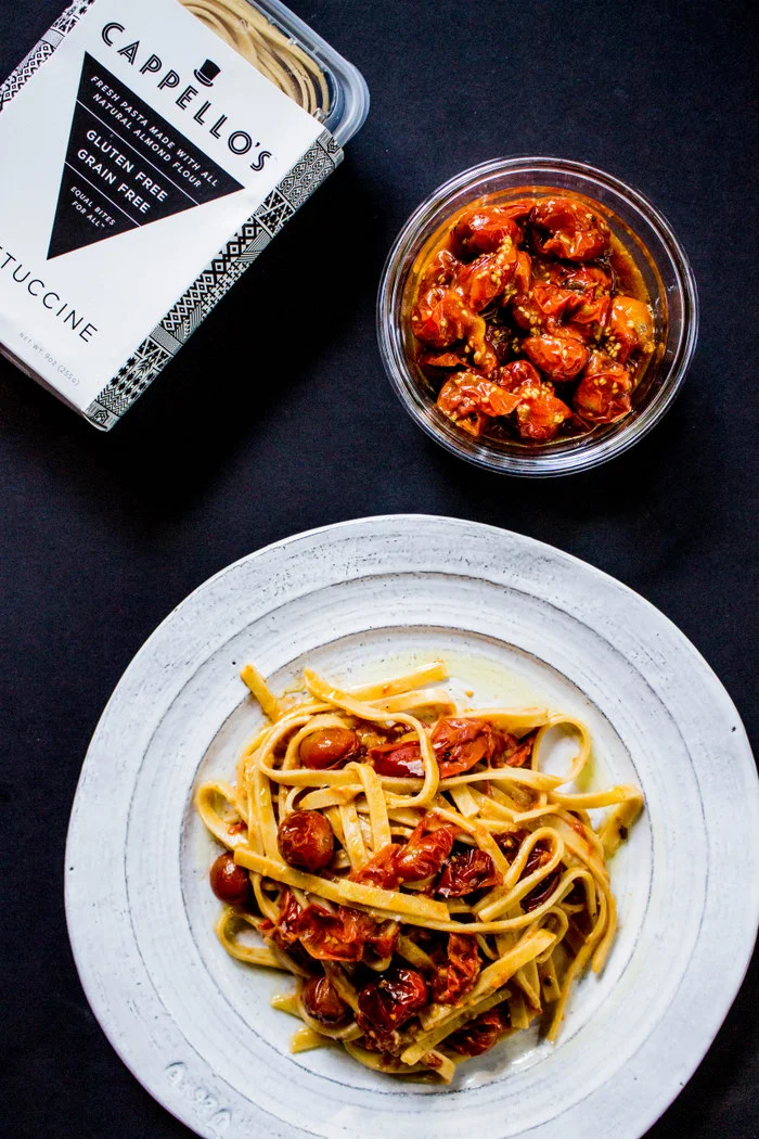 Roasted Tomato Sauce featuring Cappello's Gluten Free Pasta