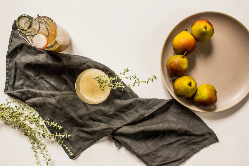 Pear Shrub with 3 Fall Cocktails, for Verily Magazine