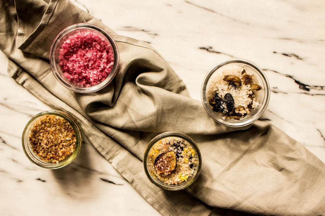 Infused Finishing Salts, for Verily Magazine