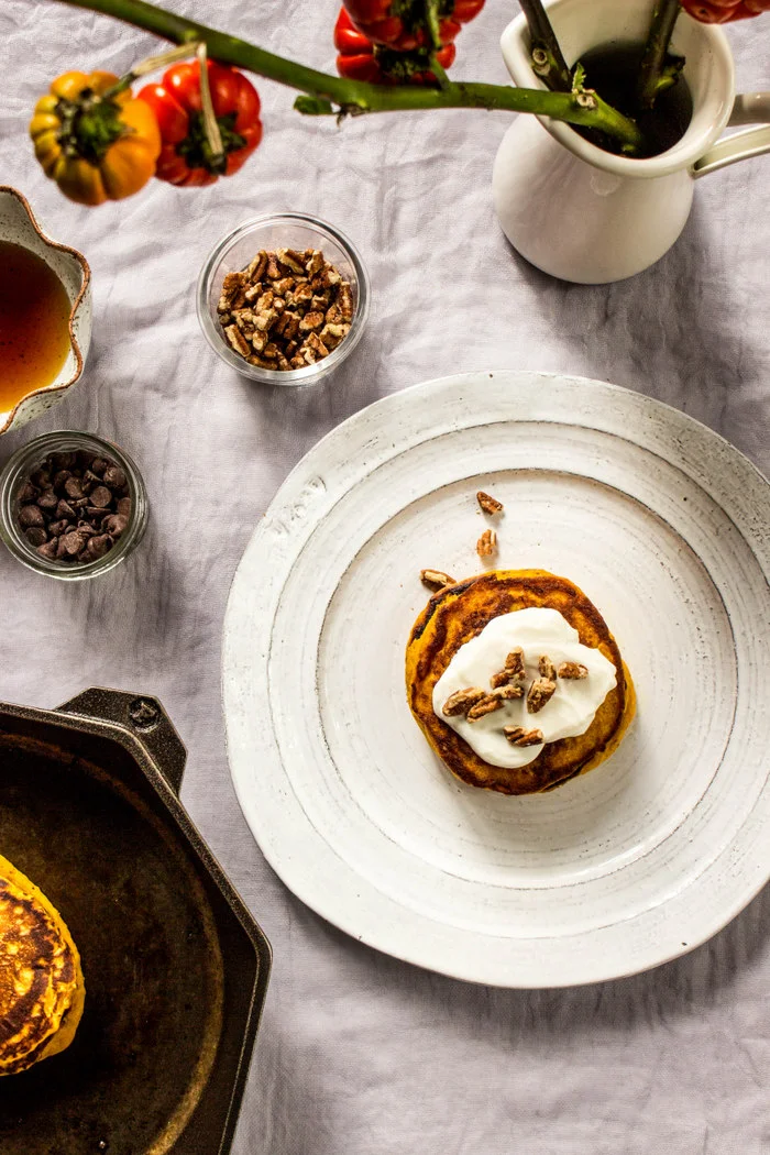 Roasted Squash Pancakes