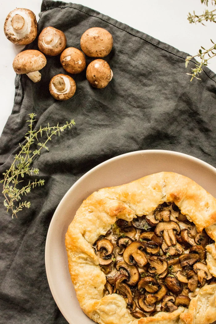 Creamy Mushroom Galette — Local Haven