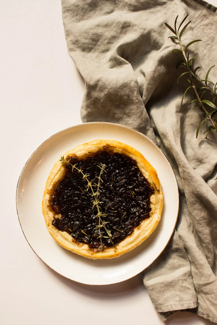 Balsamic Caramelized Onion Tart