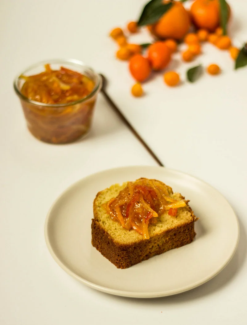 Olive Oil Cake with MultiCitrus Marmalade + Cream — Local Haven