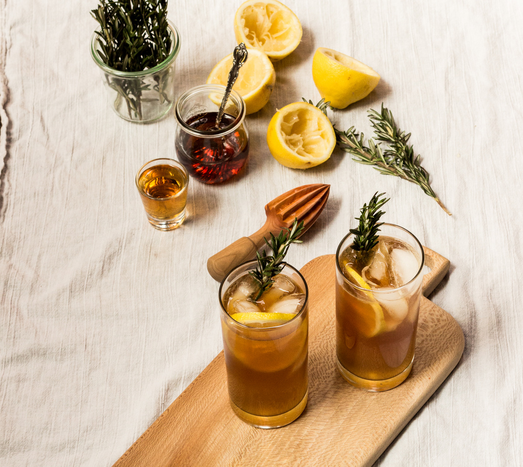 Maple Bourbon Cocktail with Rosemary — Local Haven