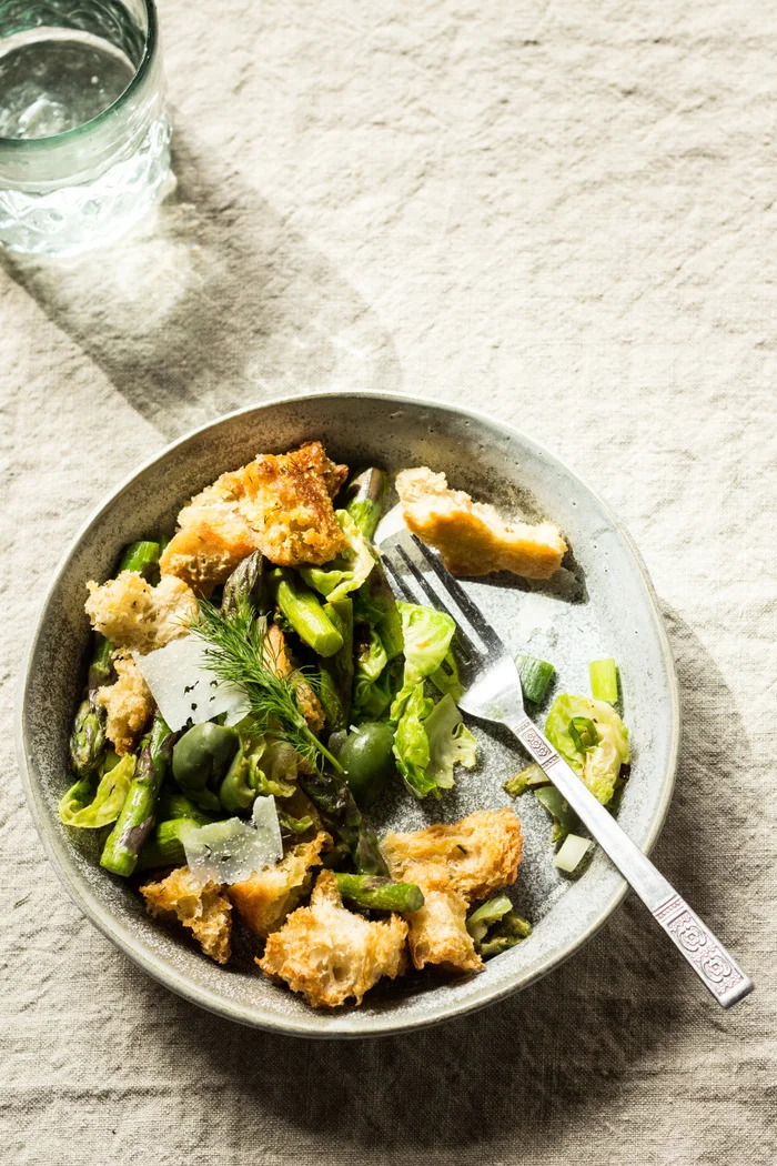 Spring Panzanella featured on EyeSwoon