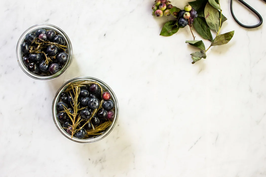 Pickled Blueberries