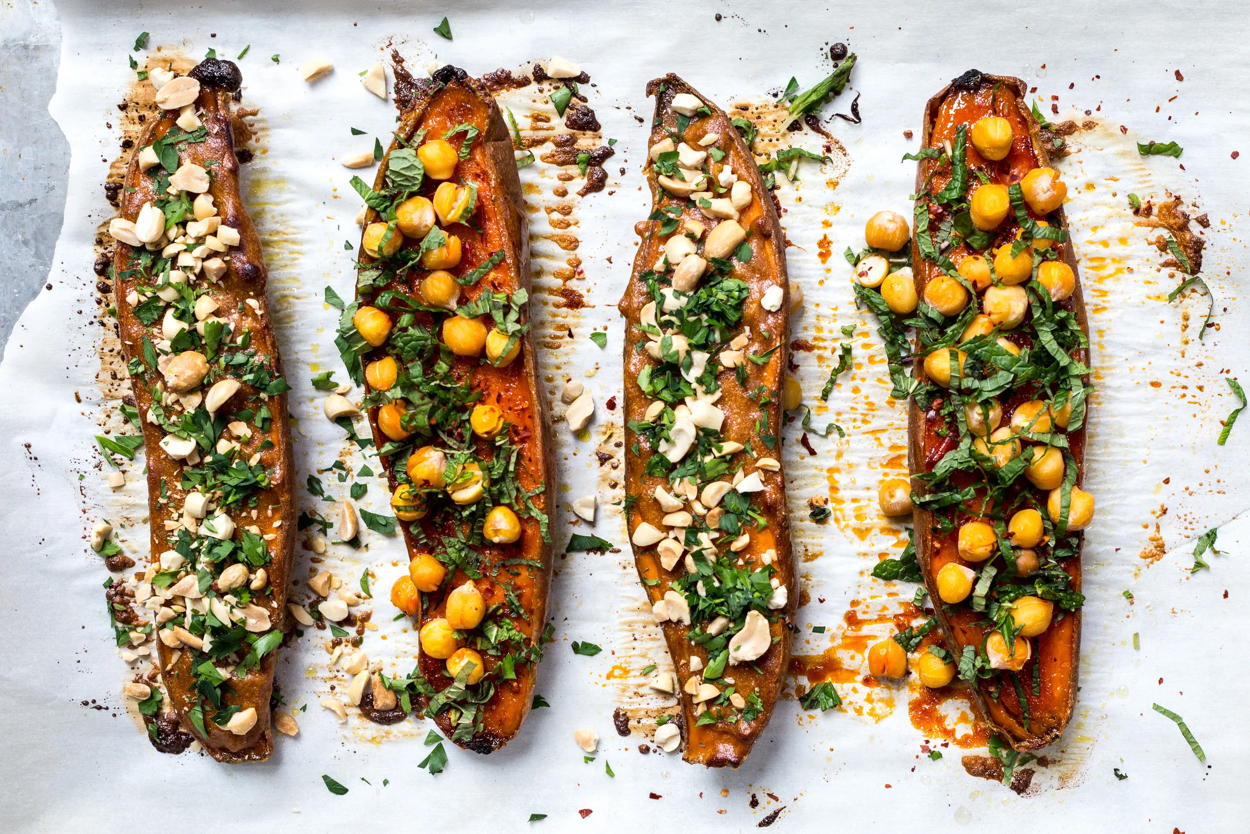 Stuffed Sweet Potatoes