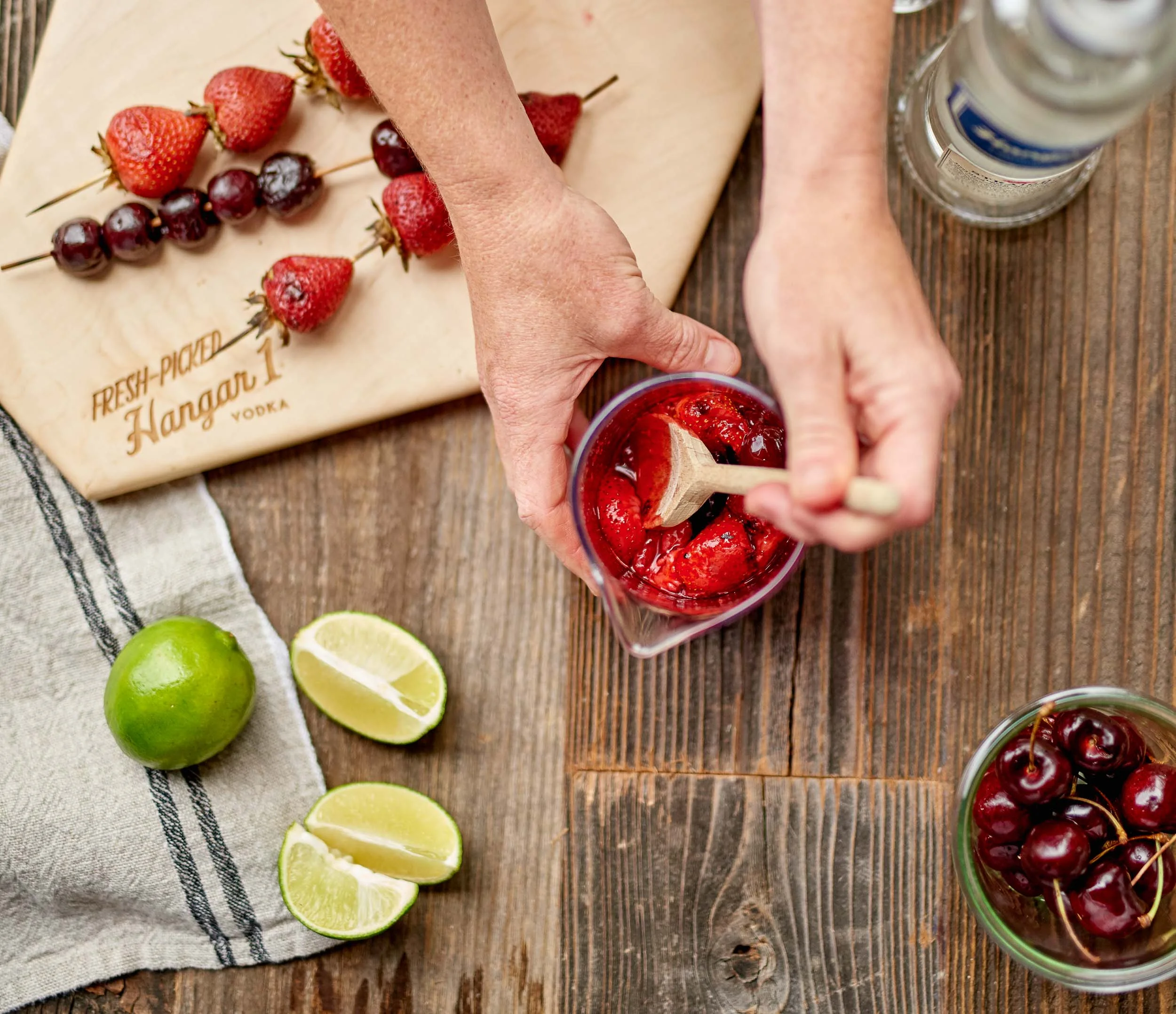 Roasted Berry Vodka Smash — Local Haven