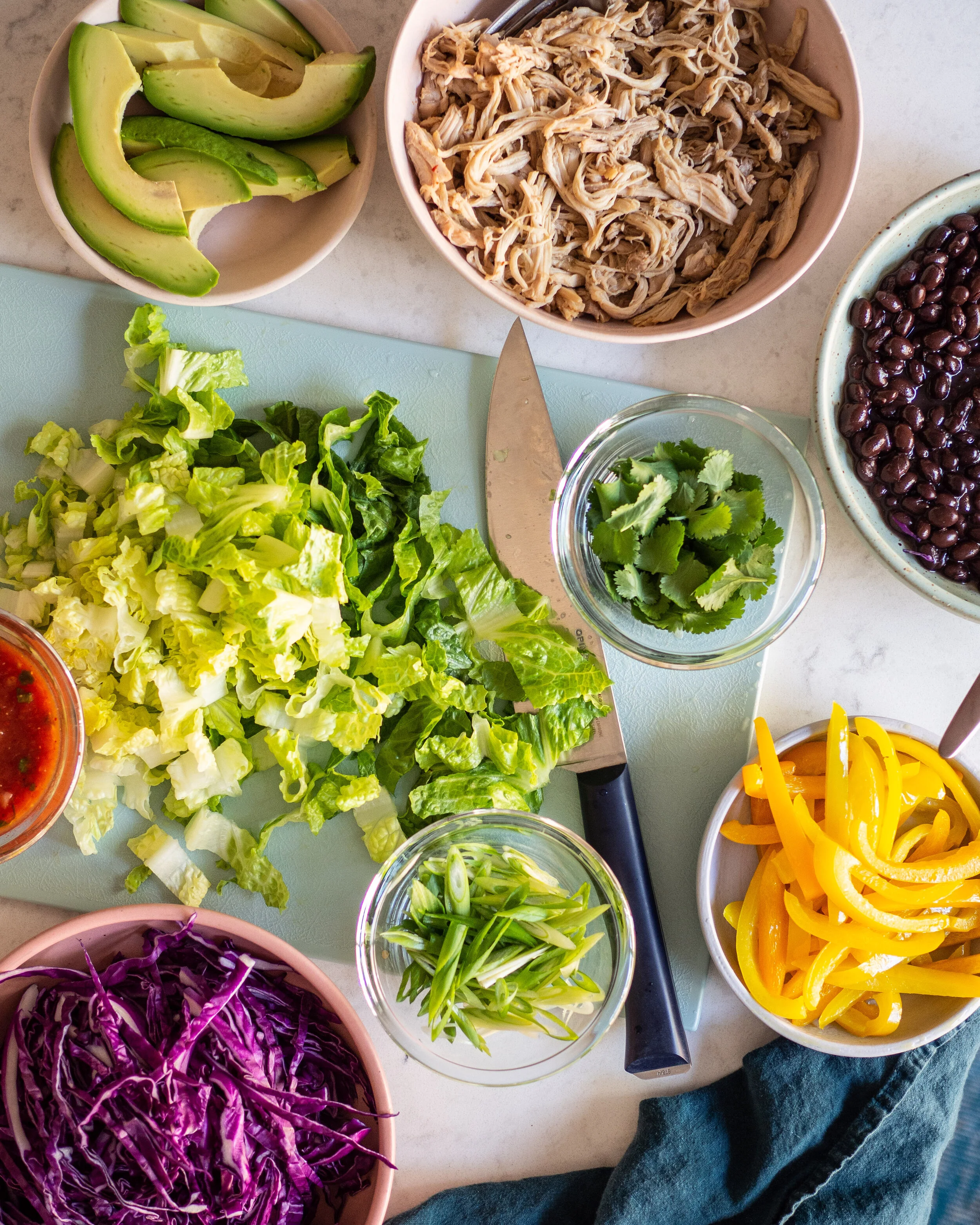 Chicken Burrito Salad — Local Haven