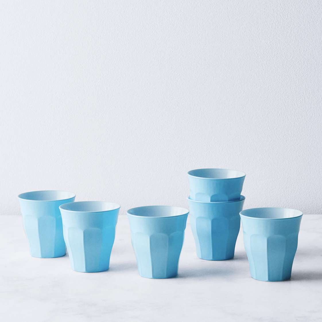  French Picardie Pastel Tumblers  