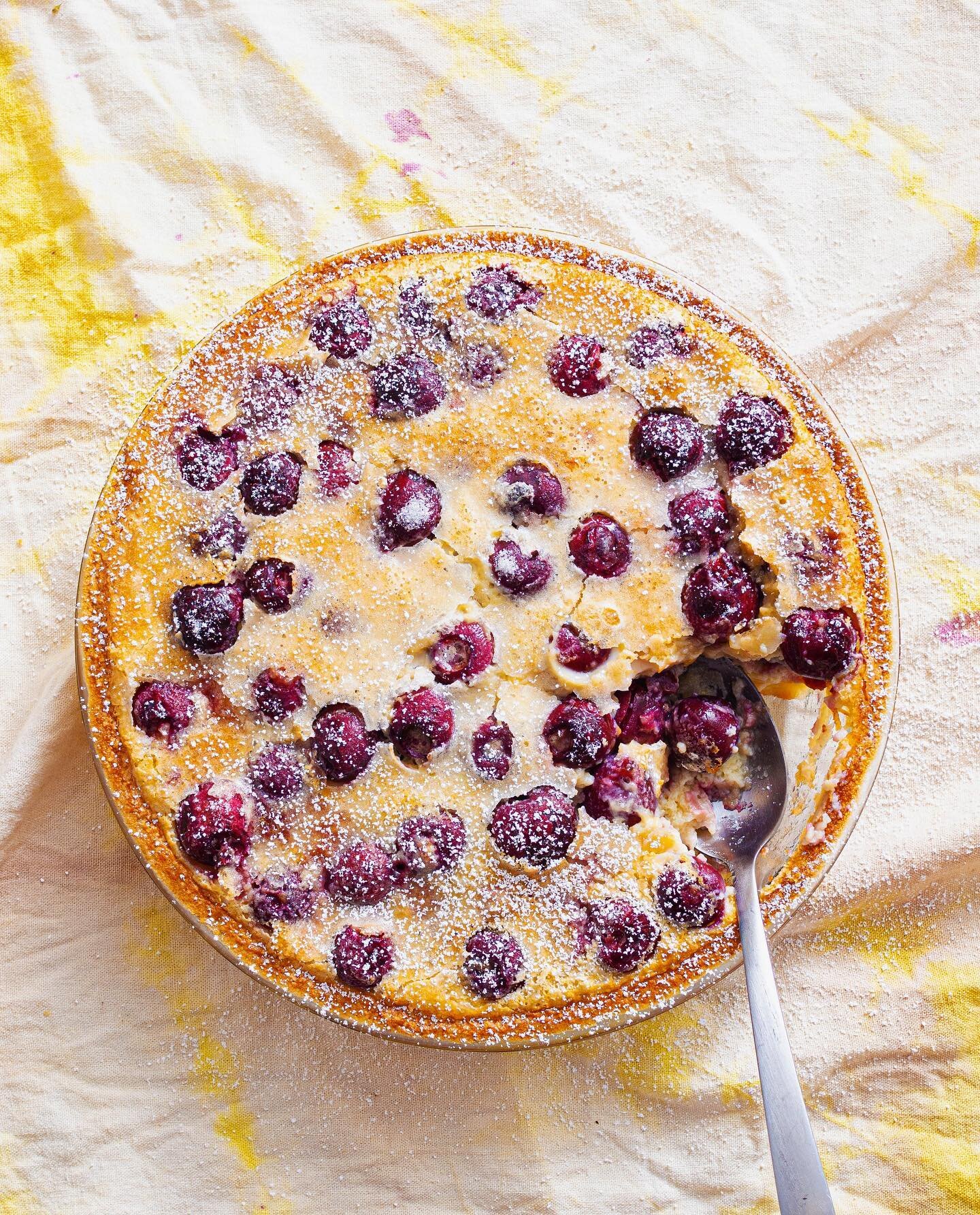 Big, big love for cherry season. When I&rsquo;m not eating them cold by the handful, I&rsquo;m making this Cherry Clafoutis, which I think is the easiest and possibly best summer dessert. Recipe from @davidlebovitz using all the #nwcherries until the