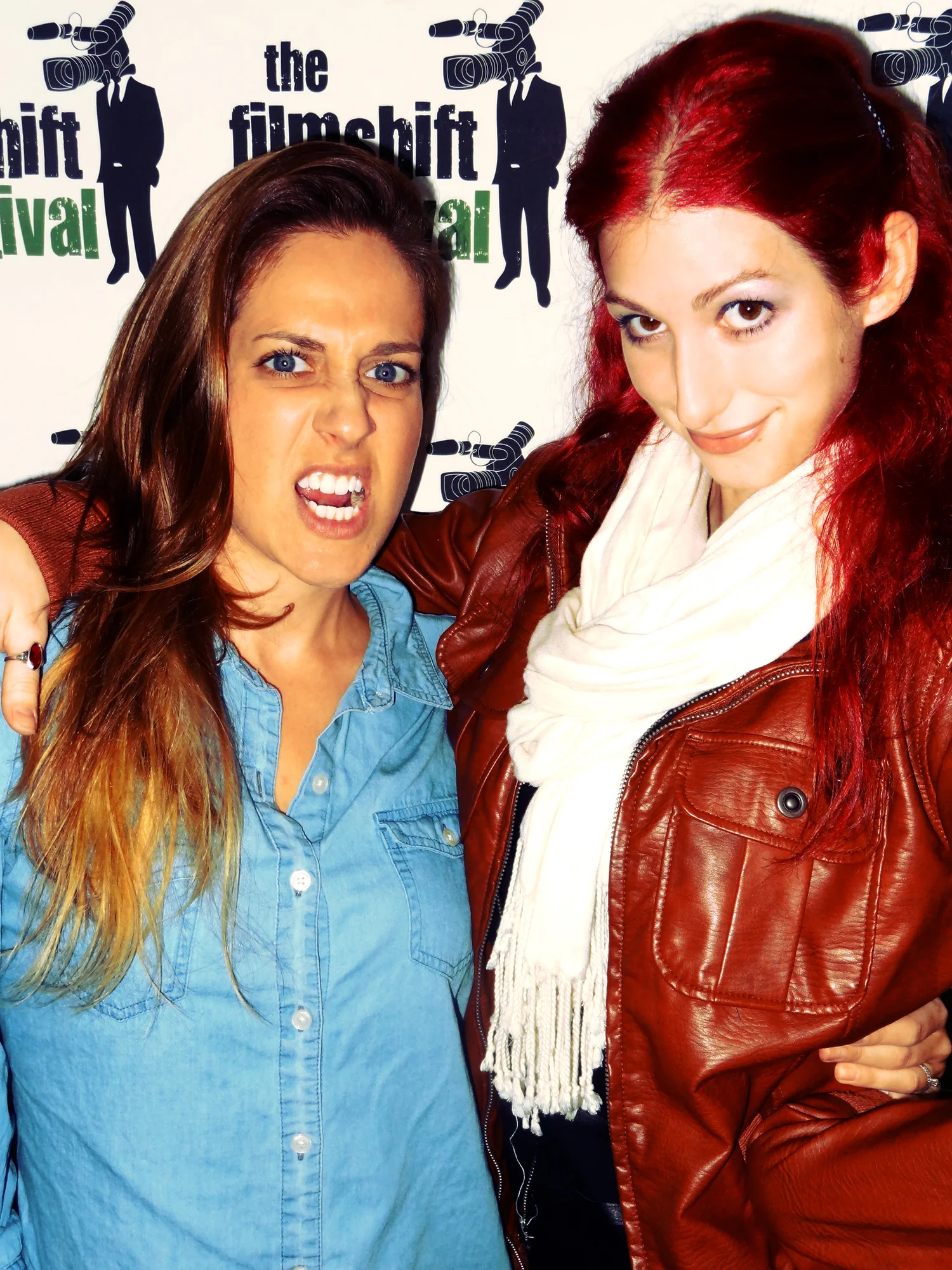Geena Matuson (@geenamatuson) with Boston-based editor Tara Neves, 2013.