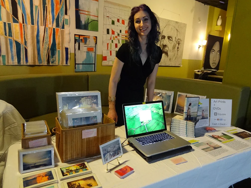 Geena Matuson (@geenamatuson) at RAW Artists event in 2014.