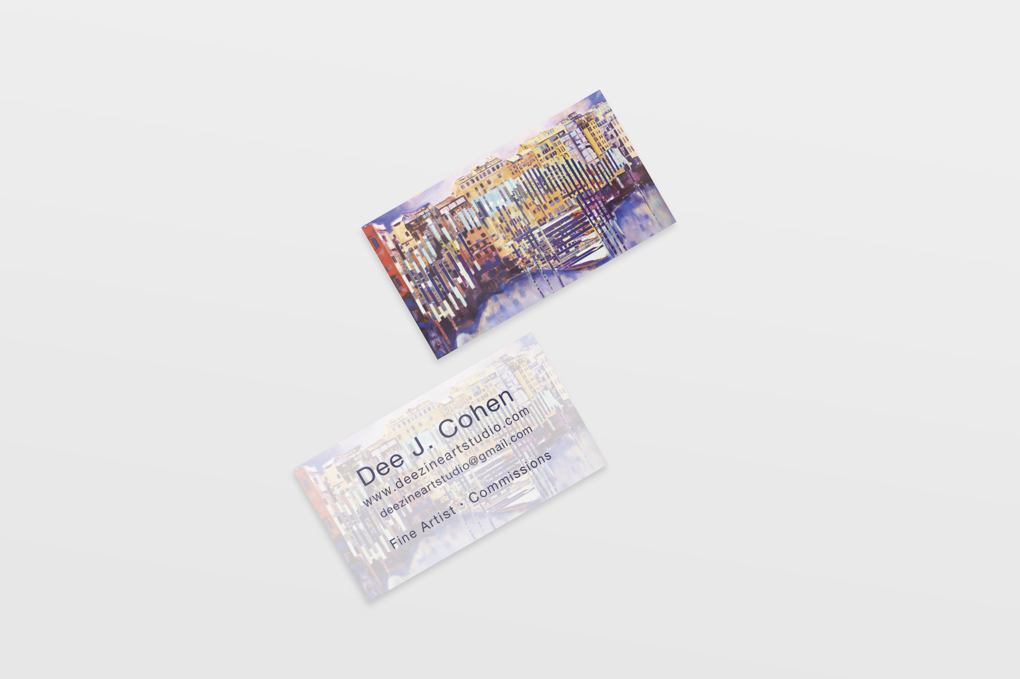 GeenaMatuson_BusinessCard_DeeCohen_Oscillations_2015.jpg
