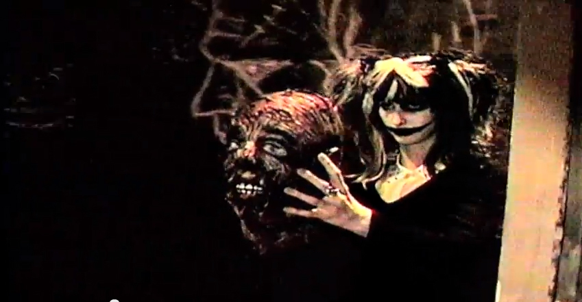 Geena Matuson in Reel Groovy Films' short video EVIL CLOWN EVIL, 2016.