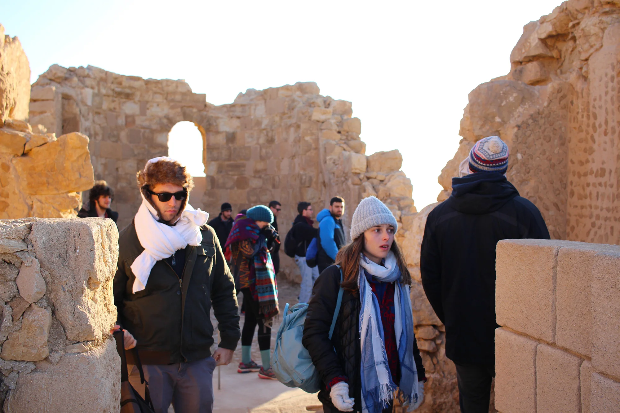Sunrise hike up Masada in Israel. Travel photography by Geena Matuson @geenamatuson #thegirlmirage.