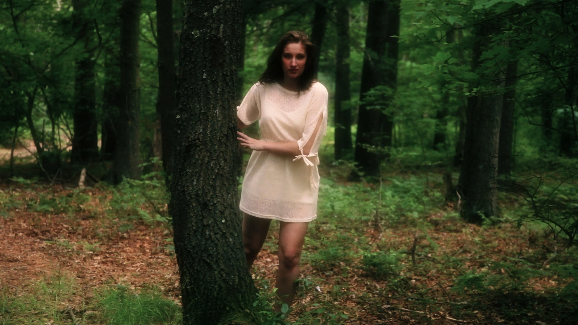 Chelsea Ross Miller in Geena Matuson's (@geenamatuson) 16mm/HDV psychodrama 'My Big Bad Wolf' (2013), filmed in Ponkapoag, MA.