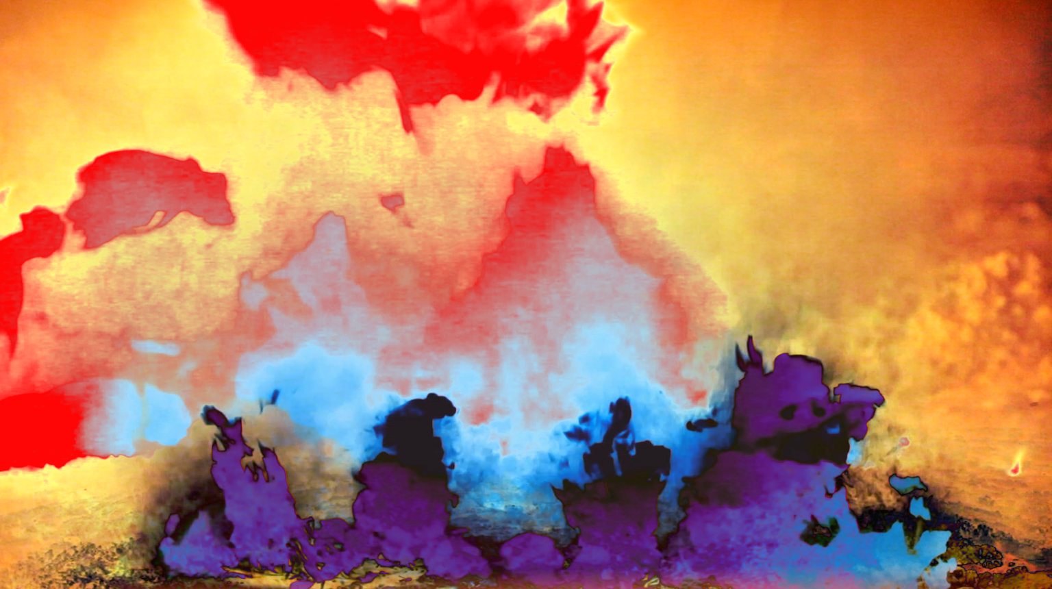 Fire flames video art by The Girl Mirage #thegirlmirage @geenamatuson.