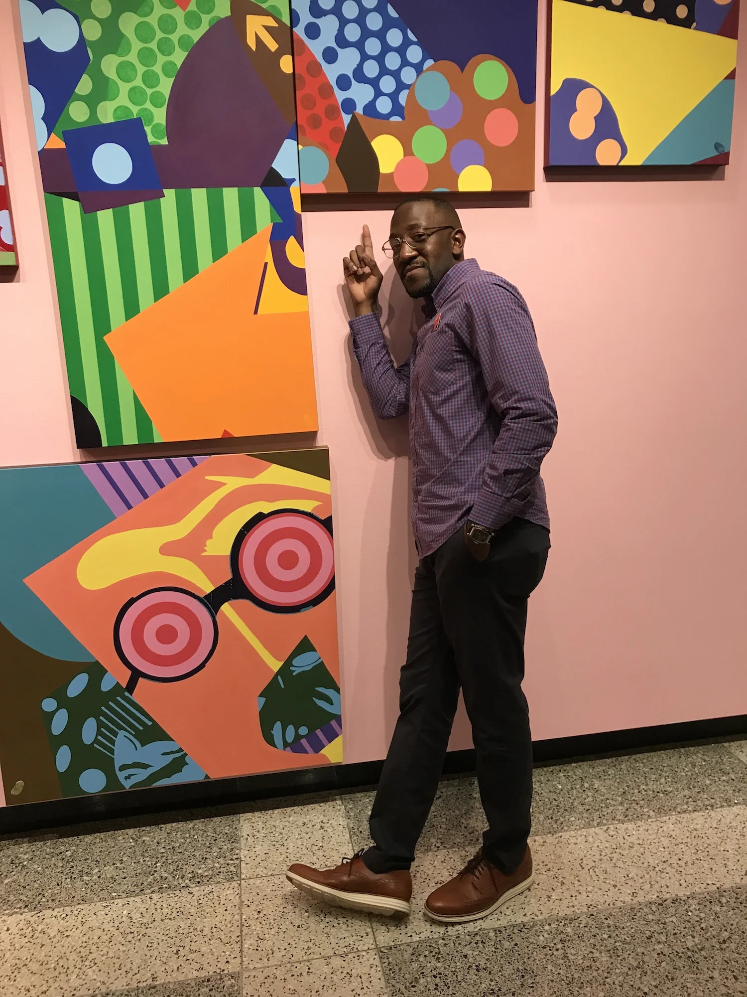 Jamaal Eversley (@sirjayevs) presents his artwork in his show SMELLS LIKE TEEN SPIRIT at Babson College, October 2017.