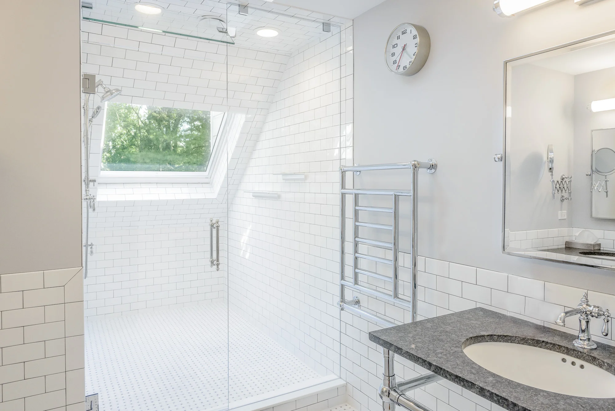 Cape Cod master bathroom by Hawthorn Development, Hawthorn Woods, IL