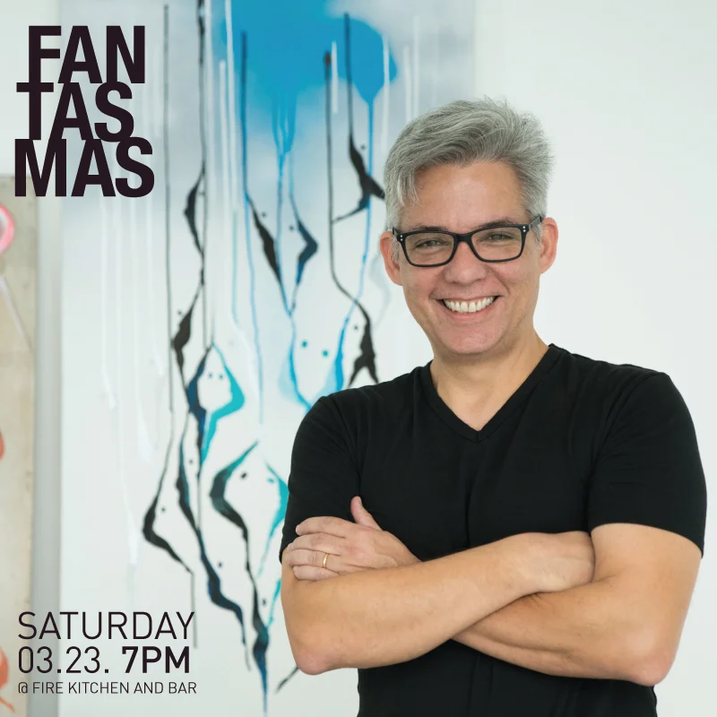 FANTASMAS exhibition at FIRE Kitchen and Bar. 