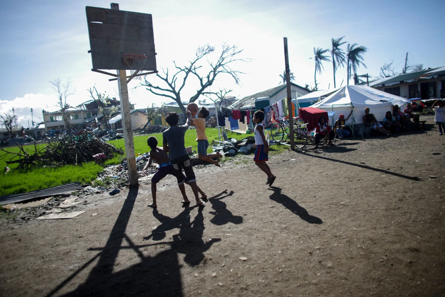 Evacuation Center, Tacloban
