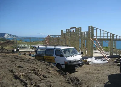 This beach house was a great build. Simple in construction, yet oozing class.  