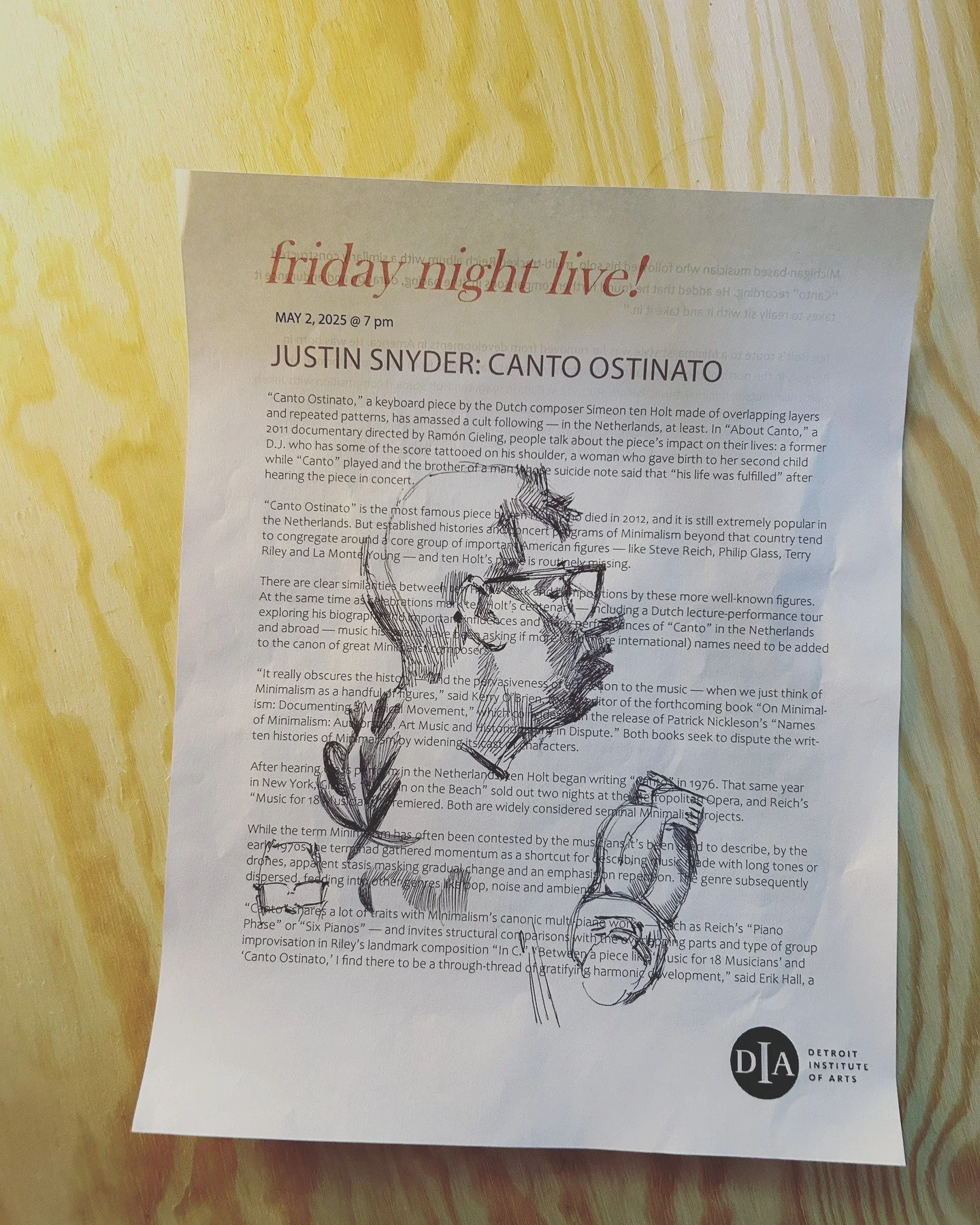 this was so sweet to receive from a beautiful friend in the audience last night 🥹 &lt;3