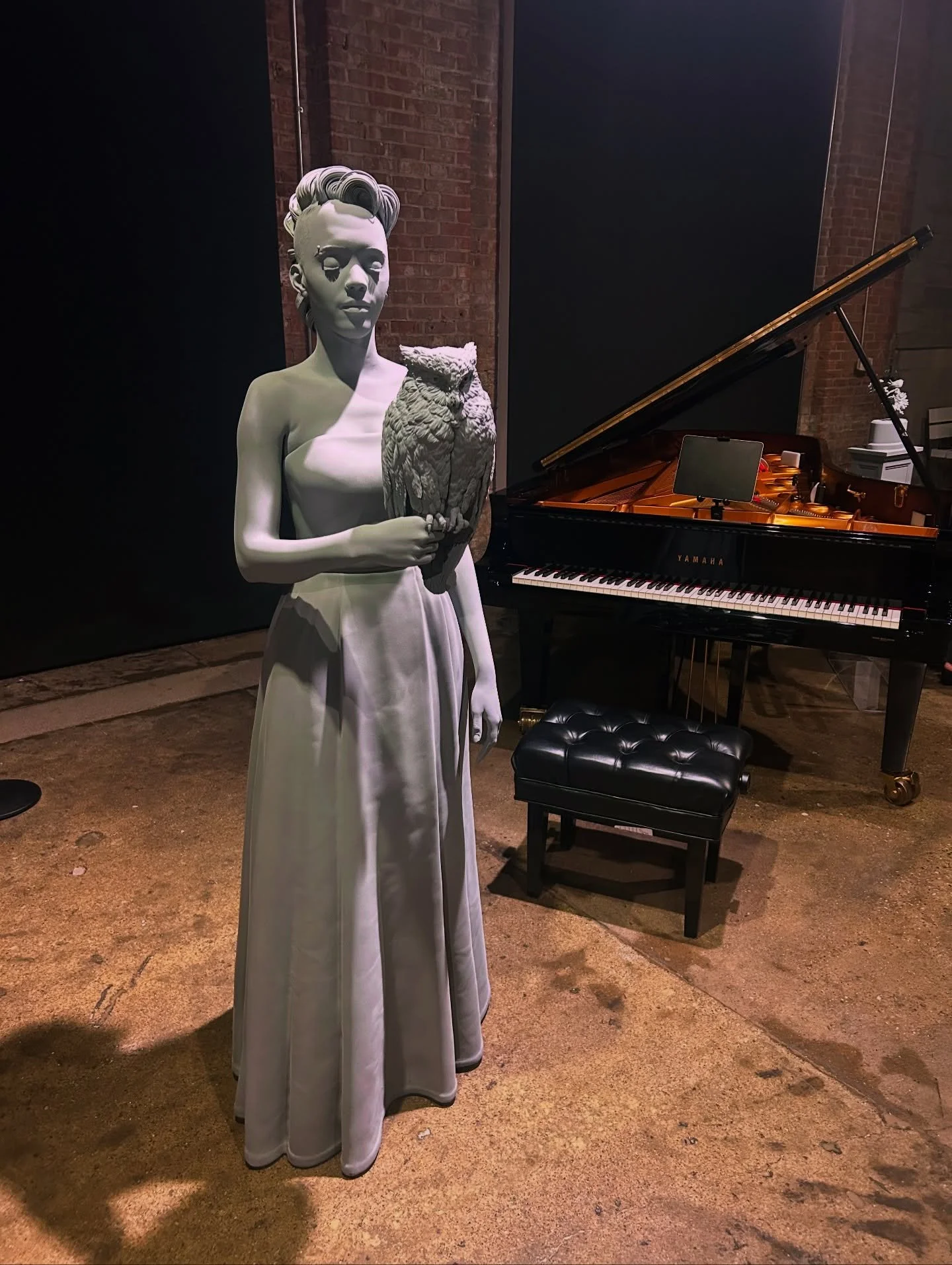 Beautiful weekend&hellip; had a show &lsquo;to see you i close my eyes&rsquo; w/ @newmusicdetroit at @wassermanprojects with @hans_op_de_beeck + @christineelfman. then went to @layanjsrour&rsquo;s evening of all the energies at @spotlitedetroit with 