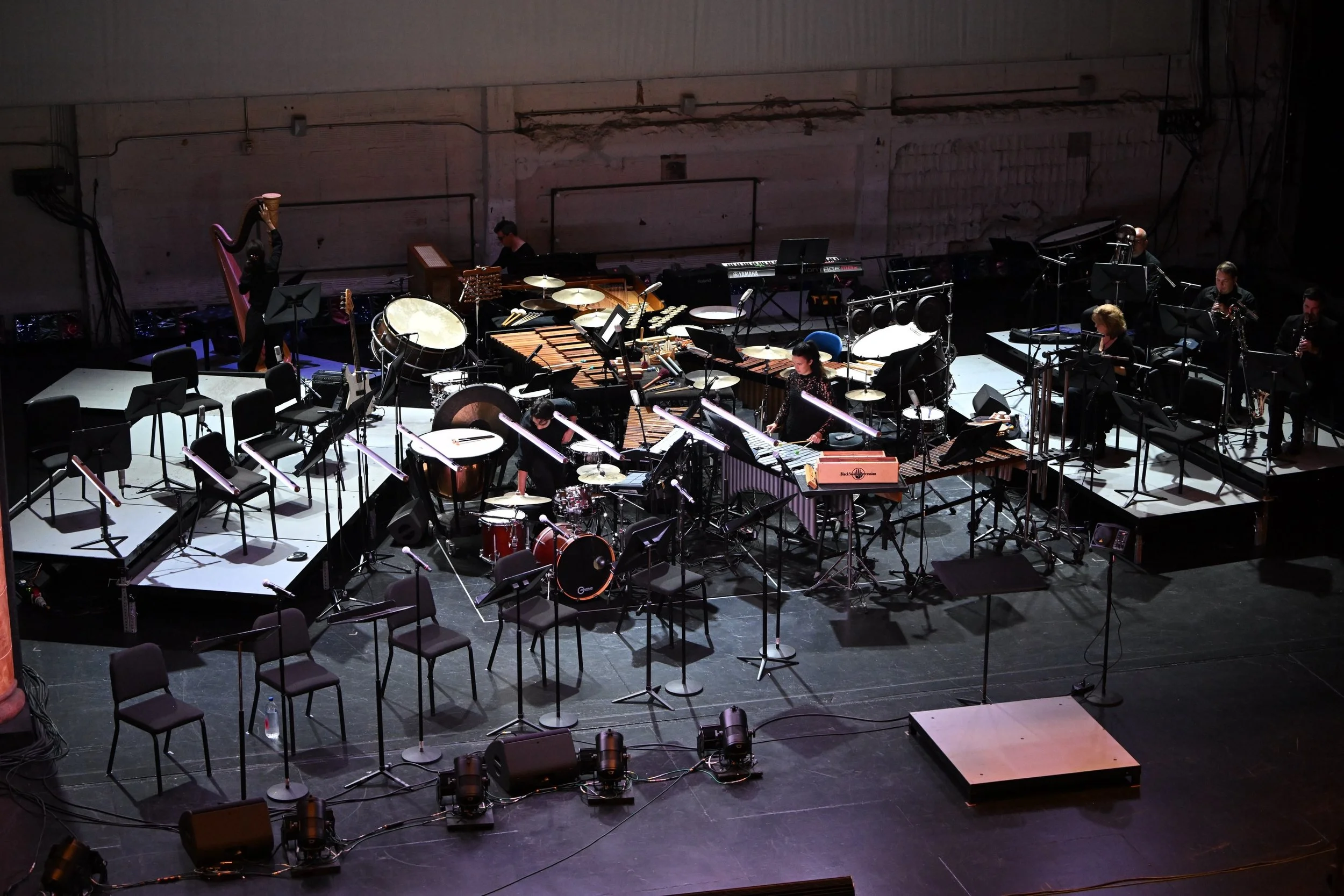From performing &lsquo;Music for New Bodies&rsquo; by @aucoincomposer with @ensemblenewsrq at the @sarasotaopera. 

Finally performed for the first time back where I grew up, in Sarasota. And got to work with my hero, the legendary director Peter Sel